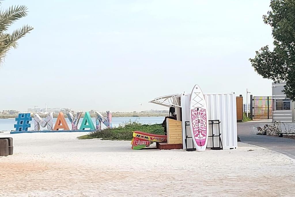 Luxury Apartment In Yas Island Abu Dabi Exterior foto
